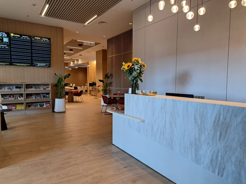 Sala Vip Gran V�a en la T4S del aeropuerto de Madrid-Barajas. Foto: Aena